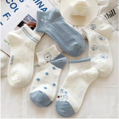 Kaos Kaki Pendek Wanita Style Korea / Kaos Kaki Wanita Fashion Style Korea