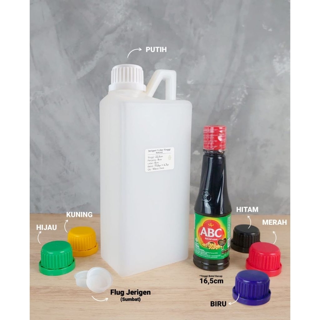 JERIGEN 1LITER PANJANG DAN PENDEK