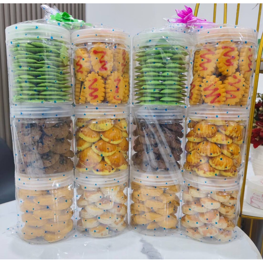 Paket Kue Kering 6 Macam Kue mHampers Natal Paulina Paket Kue Toples beningKue 3 Kilo