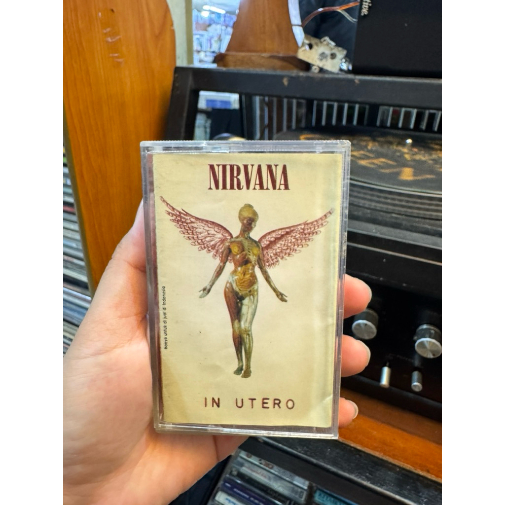 [RARE] Kaset Pita Nirvana - In Utero (Original Indonesian Release)
