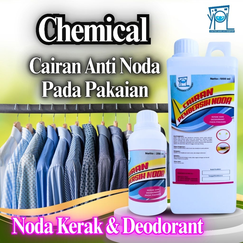 DEOZ Chemical Noda Kerak & Deodorant - Pembersih Noda Deodorant & Kerak - 250ml & 1000ml By YPL