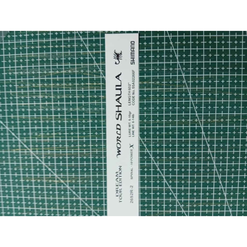 water slide decal world shaula Shimano untuk Joran pancing