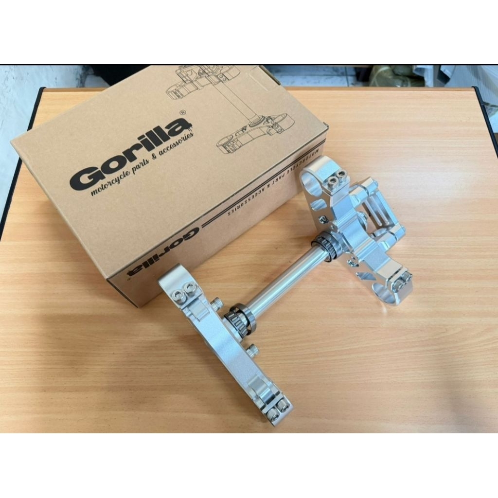 Segitiga T PNP Gorilla CNC Full Detail - T Atas Bawah Ninja RR, Honda CB GL MP Tiger segitiga ninja.