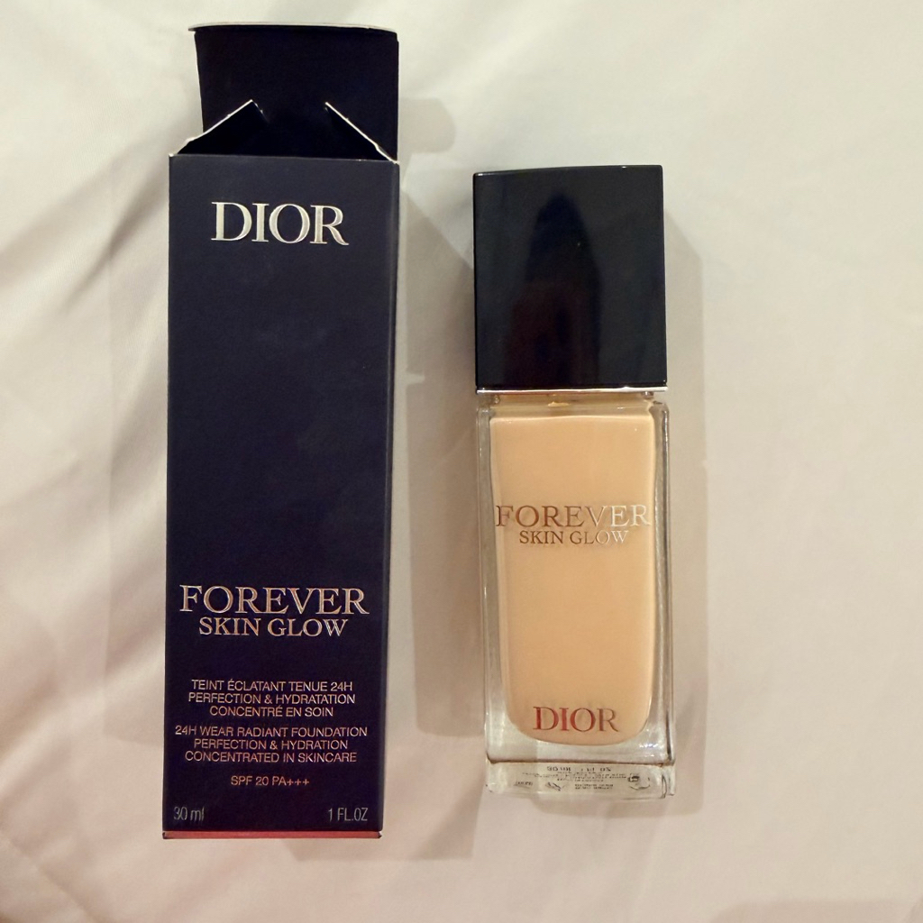 ForeverSkin Glow Foundation DIOR shade ON ORIGINAL 1000% baru pakai 2x