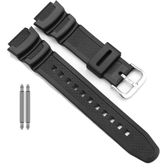 Rubber Strap Tali Karet Jam Tangan Casio AE-1000W W-S200H W-800H W-216H W-735H WH-215 WH215