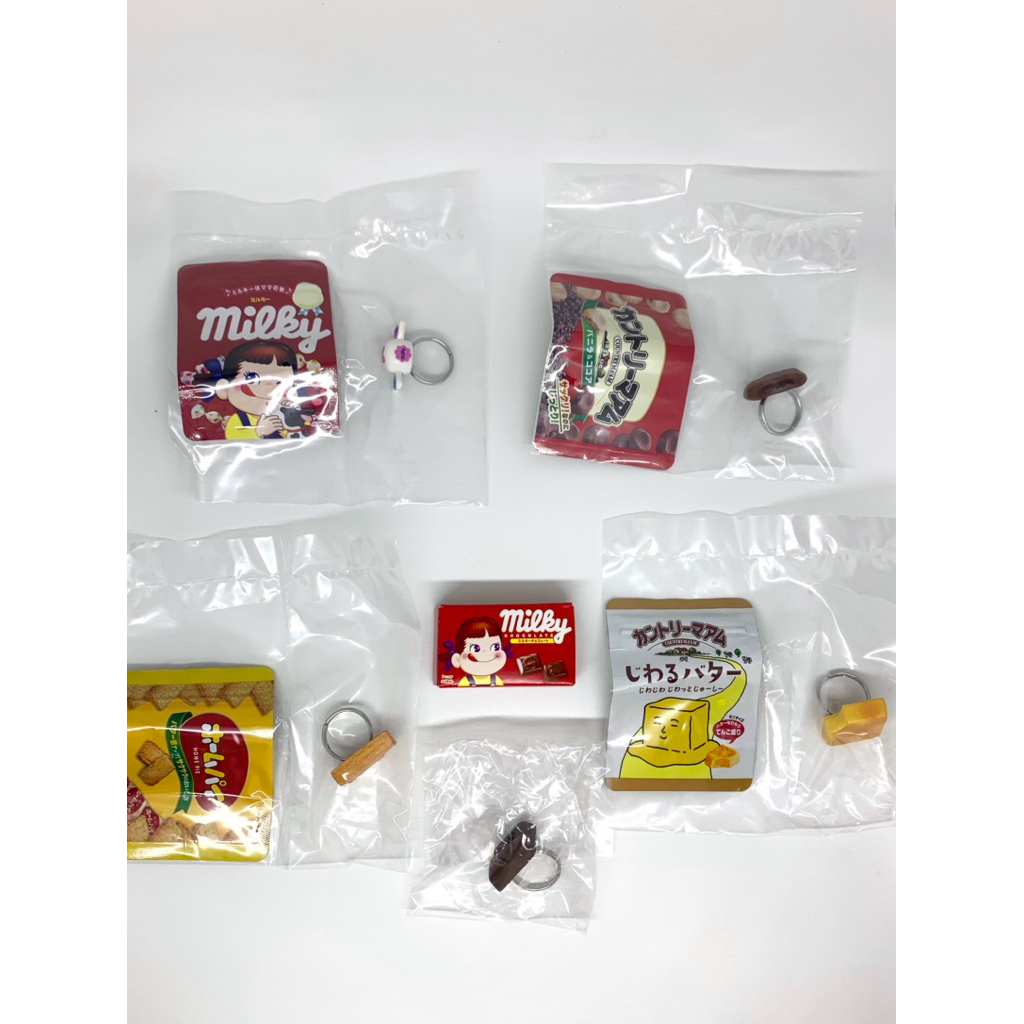 Peko Sweets Mascot Ring Gacha Trinkets