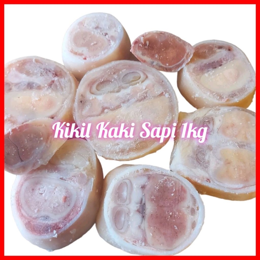 Kikil Kaki Sapi/Beef Feet 1kg