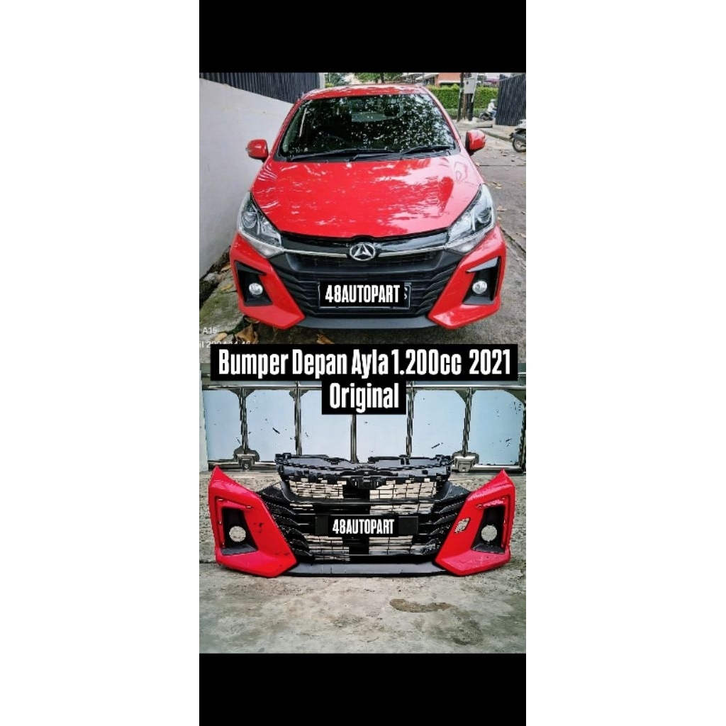 Bumper Depan Ayla 1.200cc Facelift 2021 Original