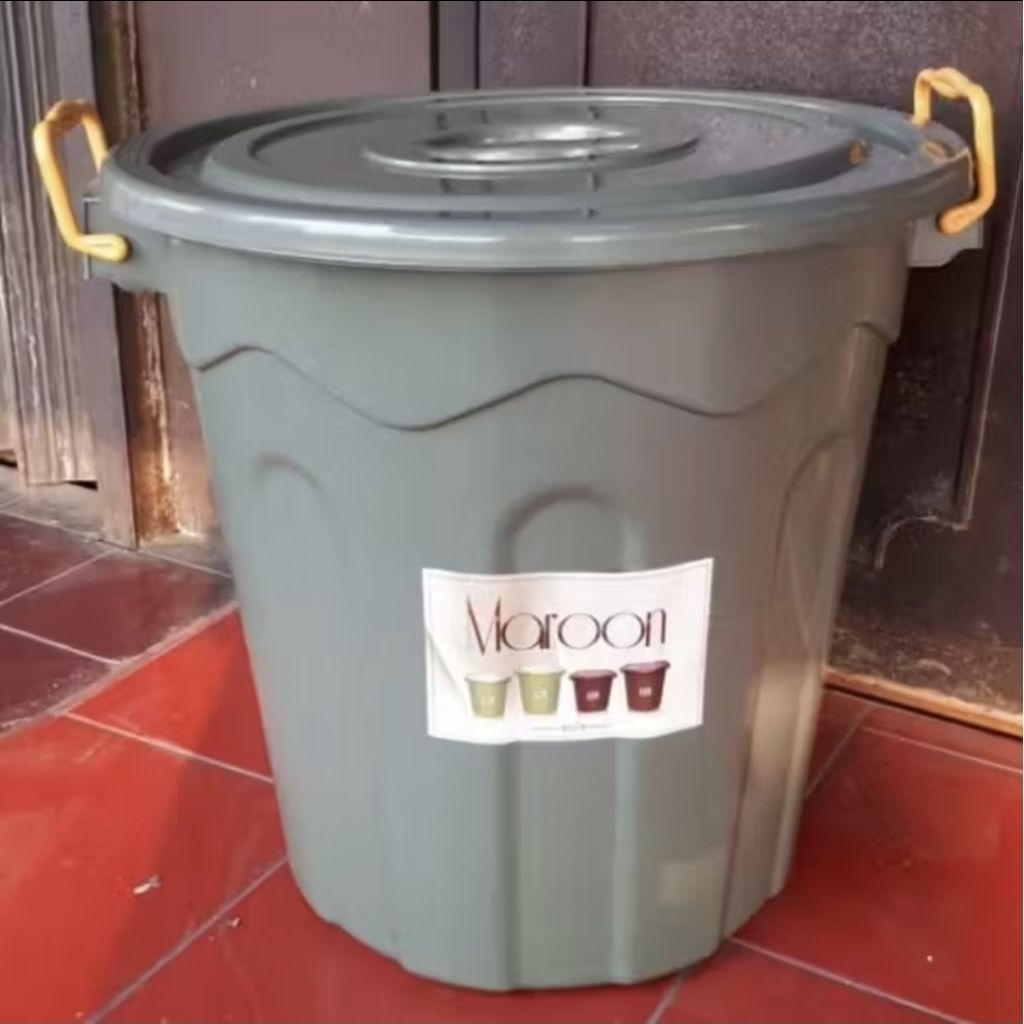 ember 80 Liter great maroon,tong sampah,tempat air