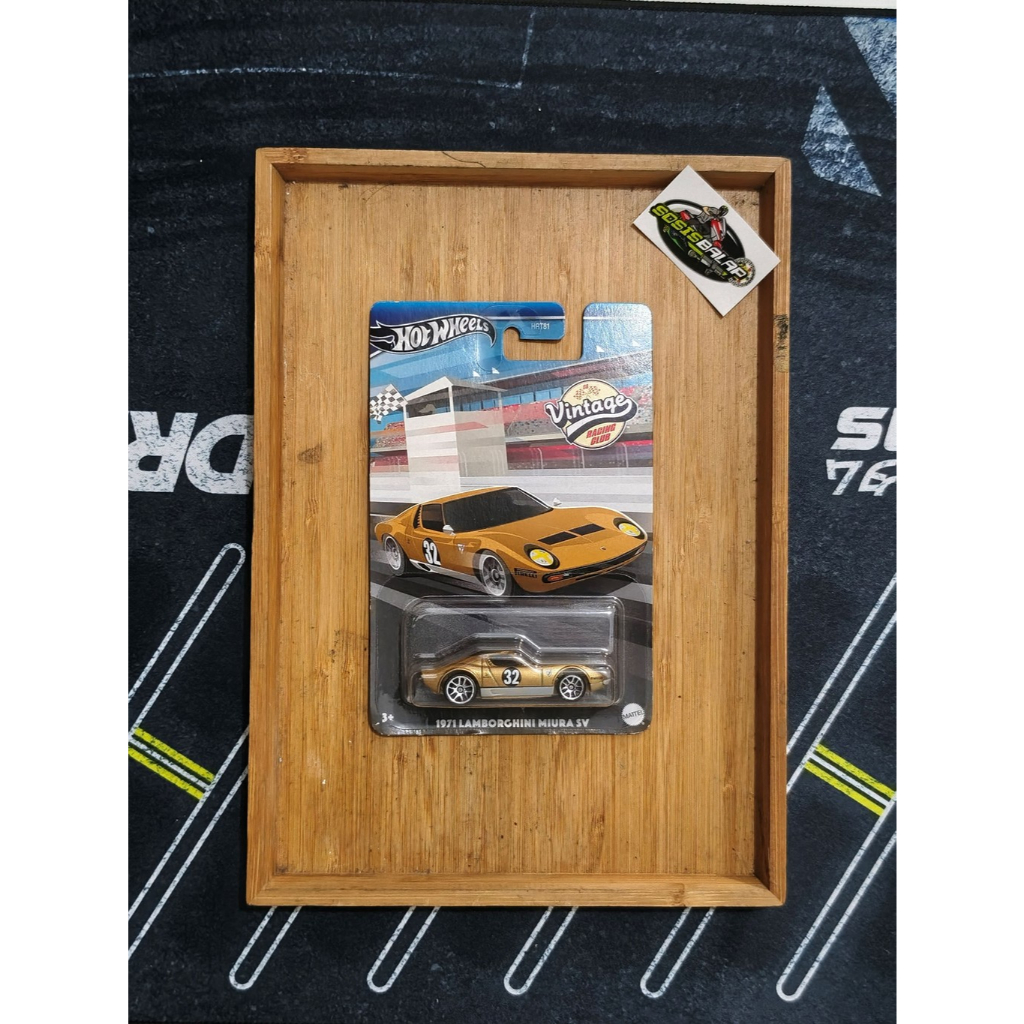 HOTWHEELS 1971 LAMBORGHINI MIURA SV