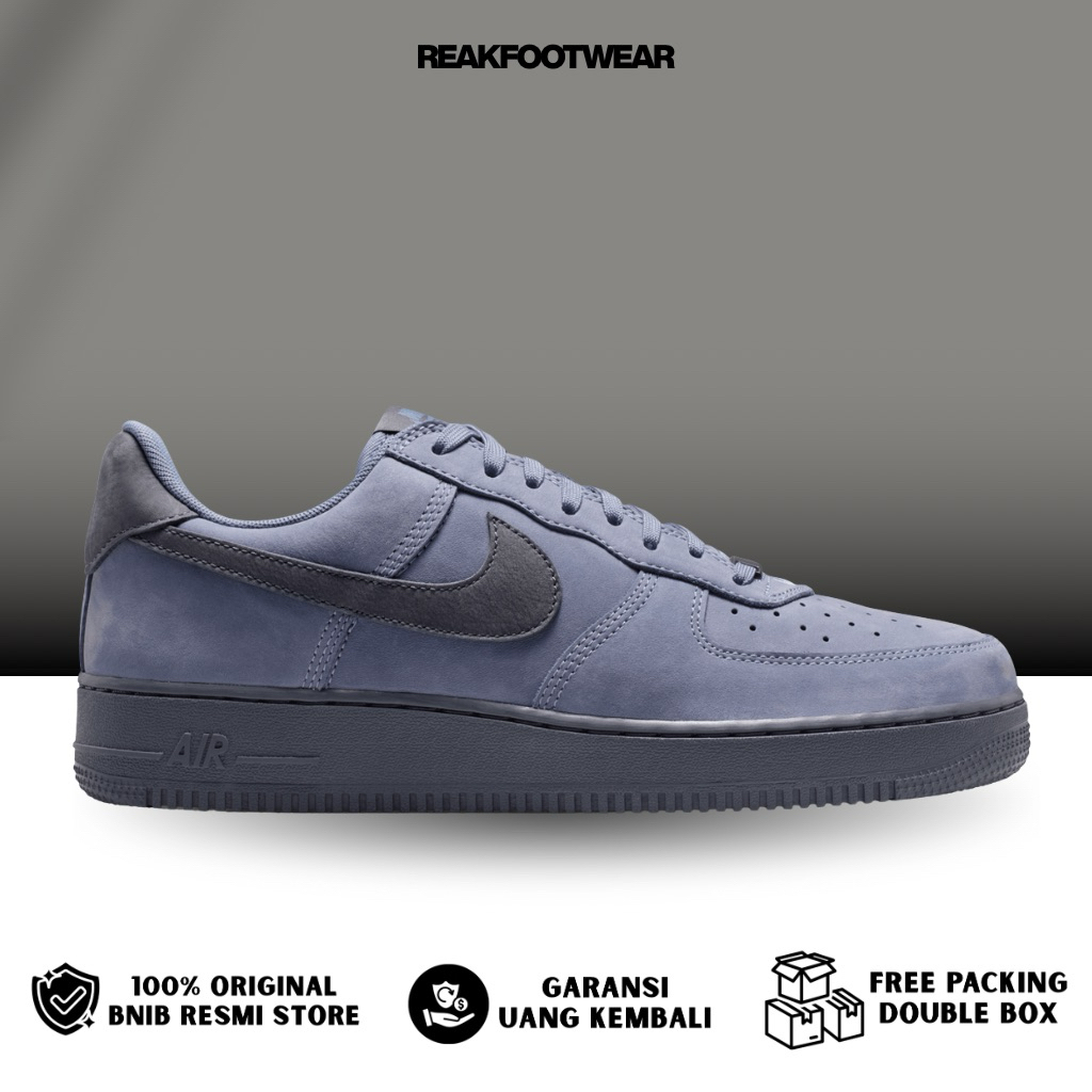 Nike Air Force 1 Low Retro PRM QS Dark Sky Blue 100% Authentic [IO9555-400]