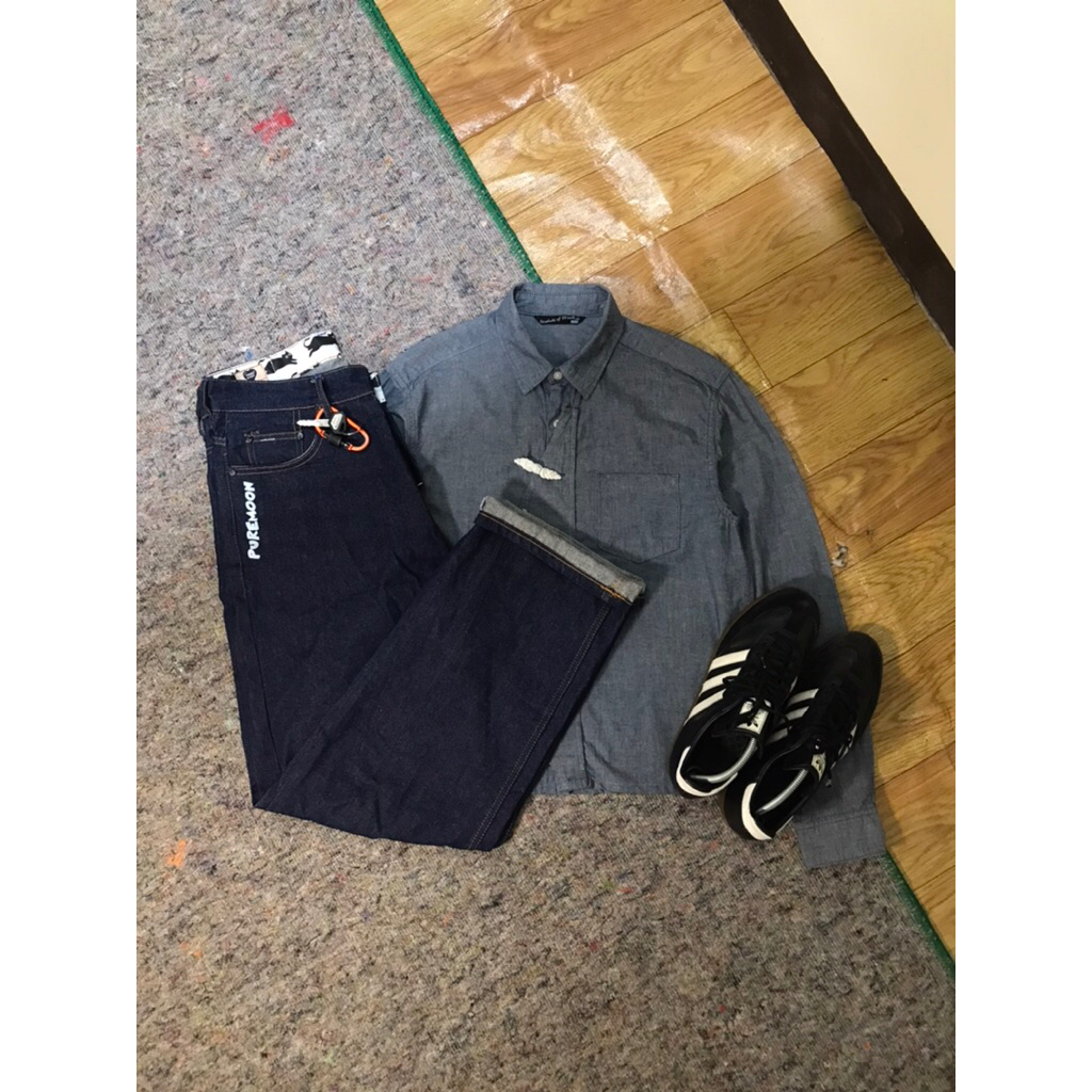 CHEONGSAM BOXY SHIRT | GRAY BASIC | ABSOLUTE TO WORTH