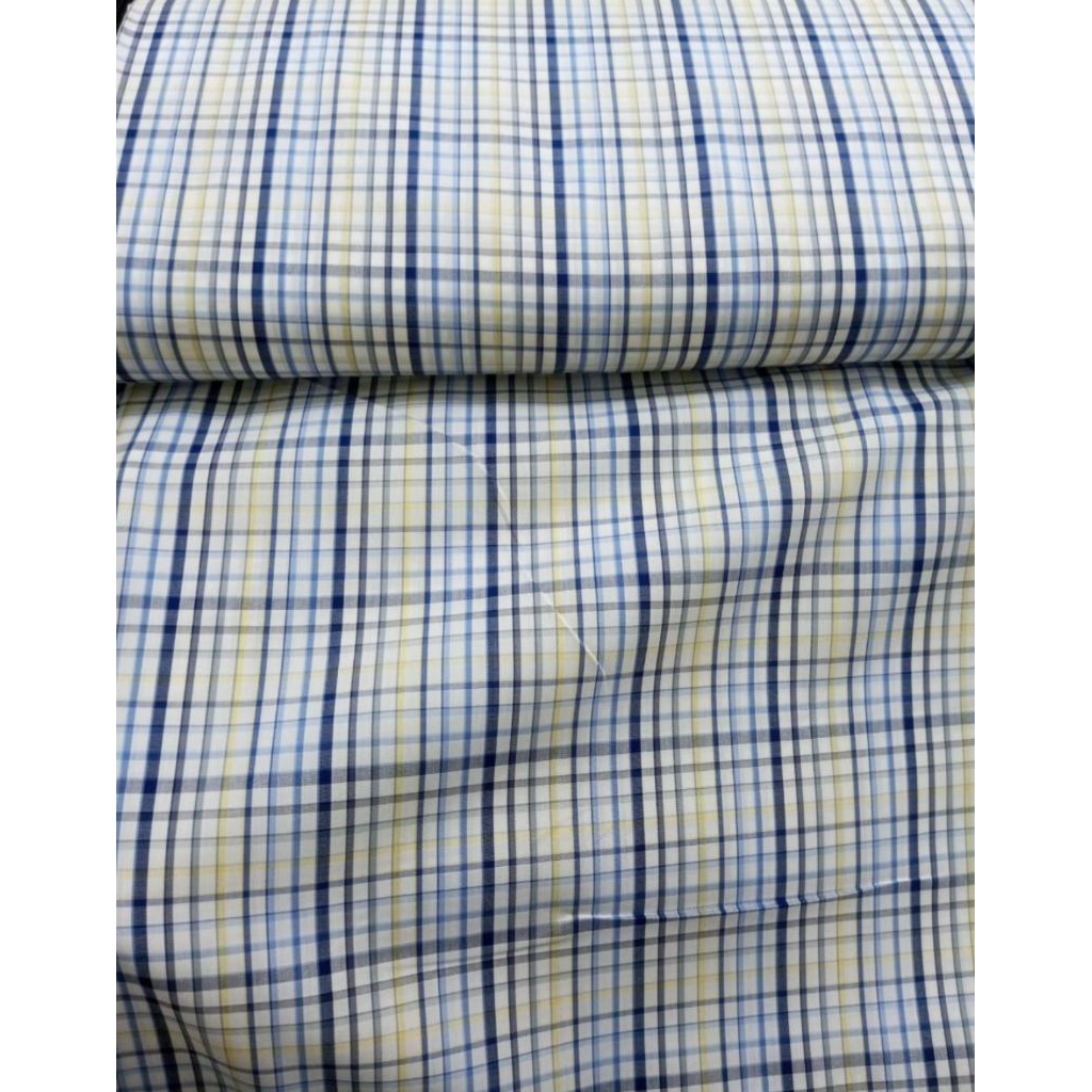 KAIN KATUN KOTAK KOTAK PREMIUM/KAIN KEMEJA KOTAK/KAIN KATUN GARMENT/KAIN KATUN IMPORT/