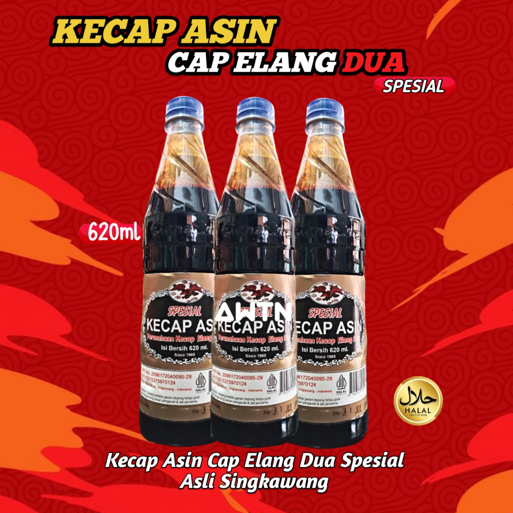 KECAP ASIN ELANG DUA SPESIAL ( Kalimantan )