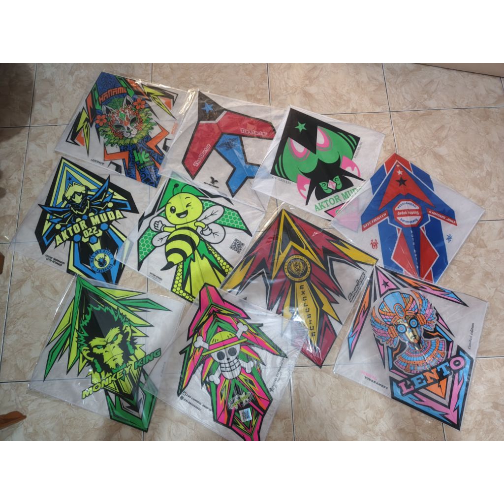 Layangan Sukhoi super petung koleksian