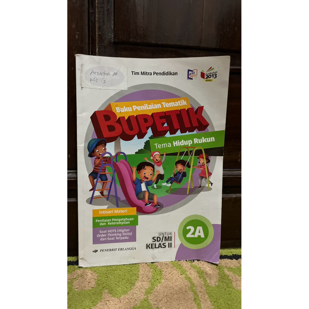 Buku Paket Bupetik Kelas 2 - Erlangga Kurikulum 2013