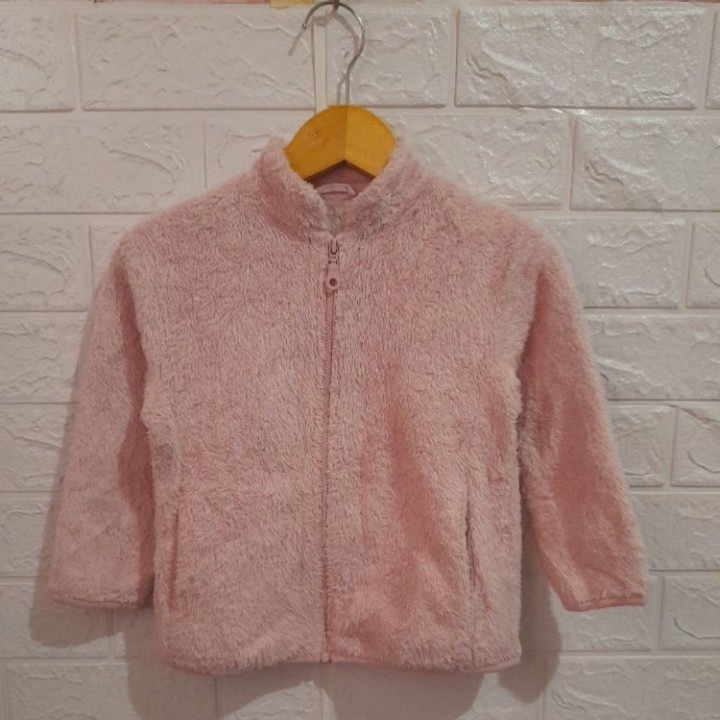 Jacket bulu serpa anak UNIQLO size 100/LD 66 P 41