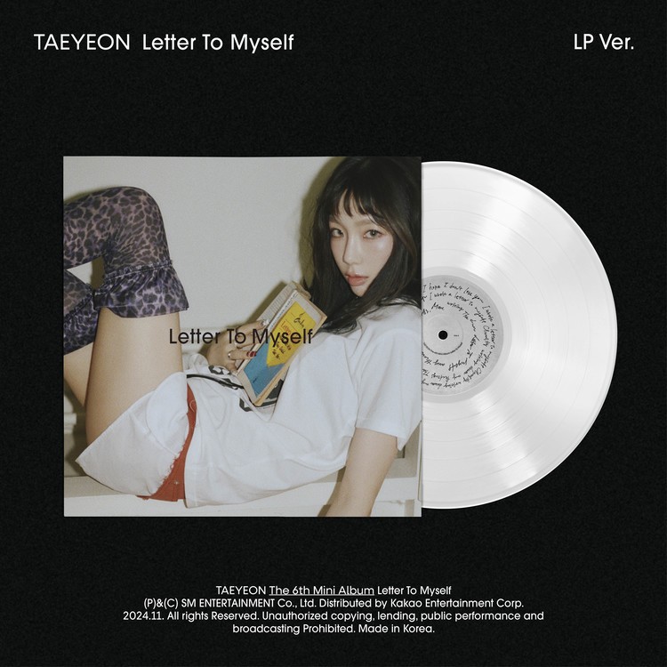 [PO] TAEYEON - 6th Mini Album Letter To Myself [LP Ver.] VINYL Ver