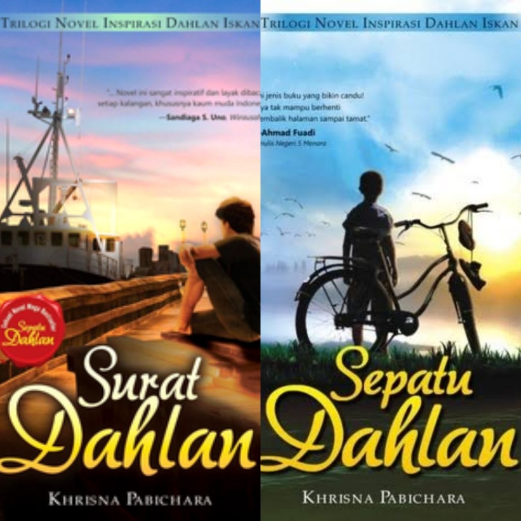 (Preloved) Novel Surat Dahlan & Sepatu Dahlan