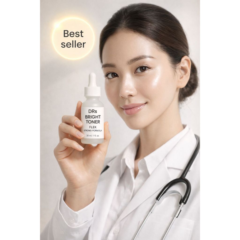 TONER FLEK FORTE / TONER WAJAH UNTUK FLEK & NODA HITAM / TAMPILAN KULIT LEBIH BERSIH /FLEK BANDEL / 