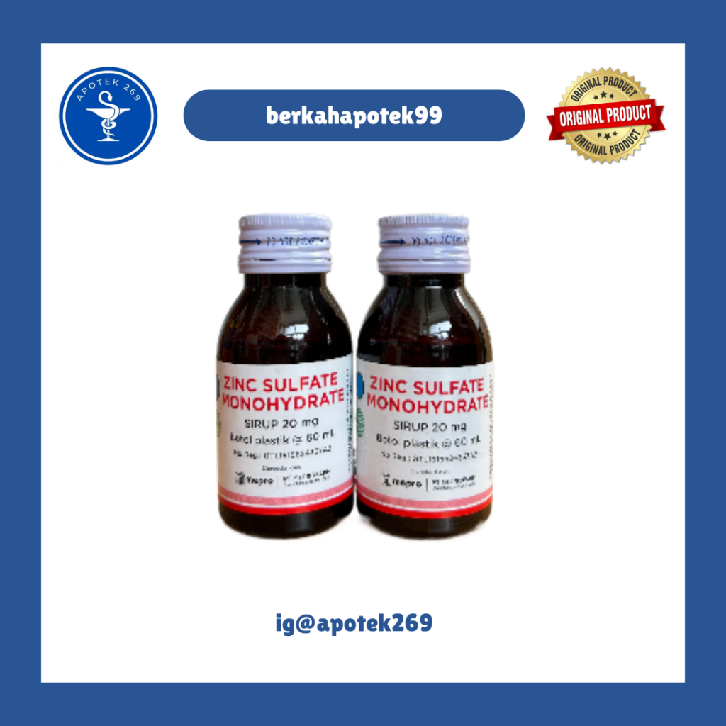 ZINC SULFATE NETTO 60ML (MEPRO)