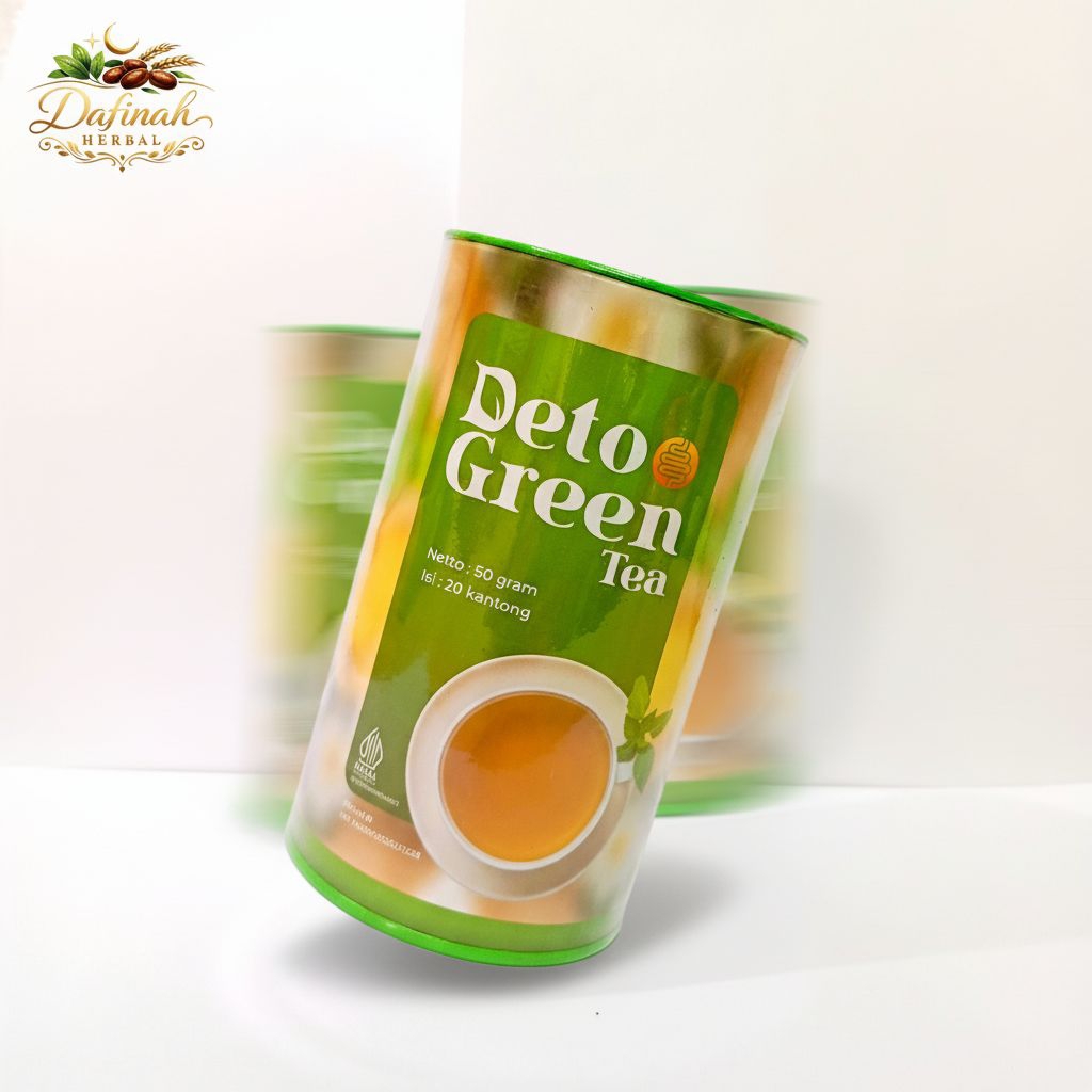 Deto Green Tea isi 20 kantong./ Teh Hijau 50gram