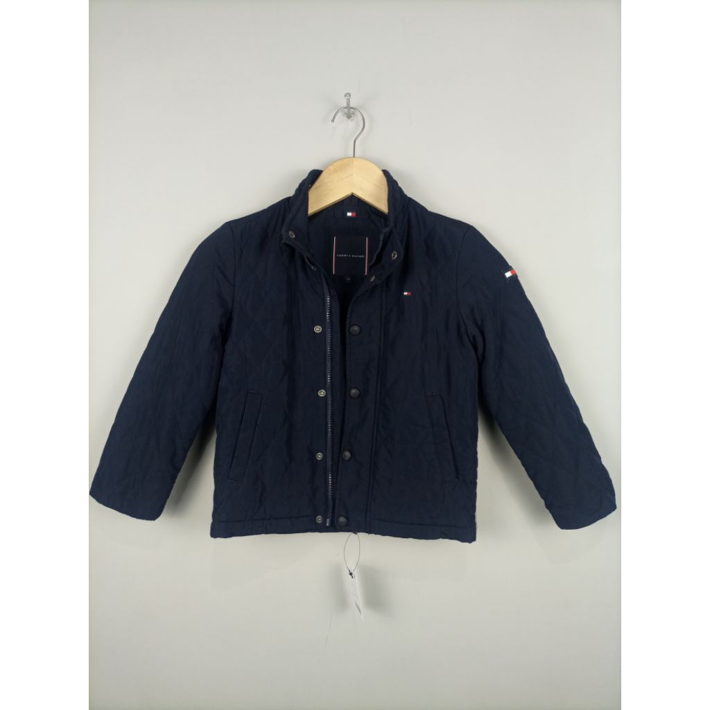 Jaket Tommy Hilfiger Original_Navy_Like New_Untuk Anak Usia 4-6 tahun.