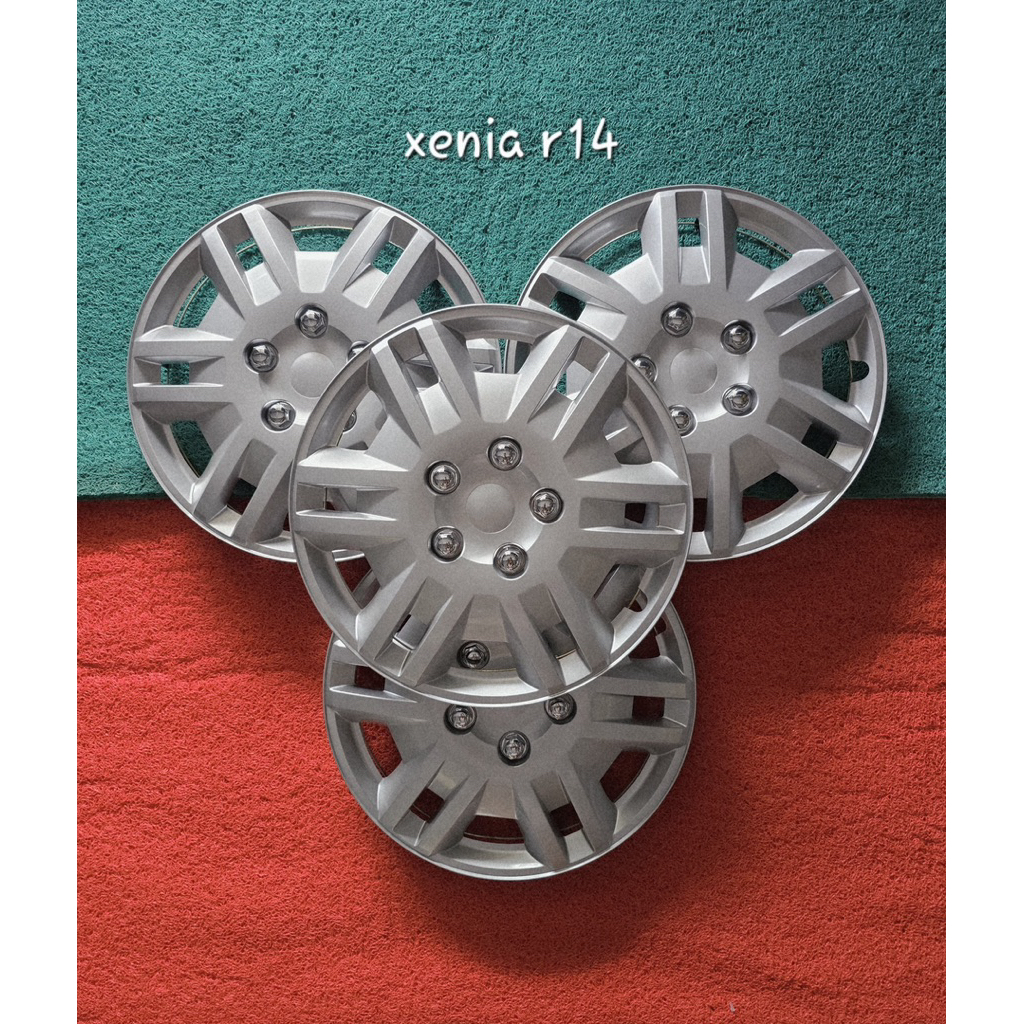 Wheeldop Wildop Daihatsu Xenia Avanza R14 Original Tutup Velg T120SS Futura Grandmax L300 New Carry 