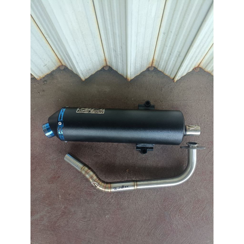 KNALPOT MDM model KOU moncong BIRU untuk Vario old / Vario New / Vario 160 / PCX 160 leheran 2832