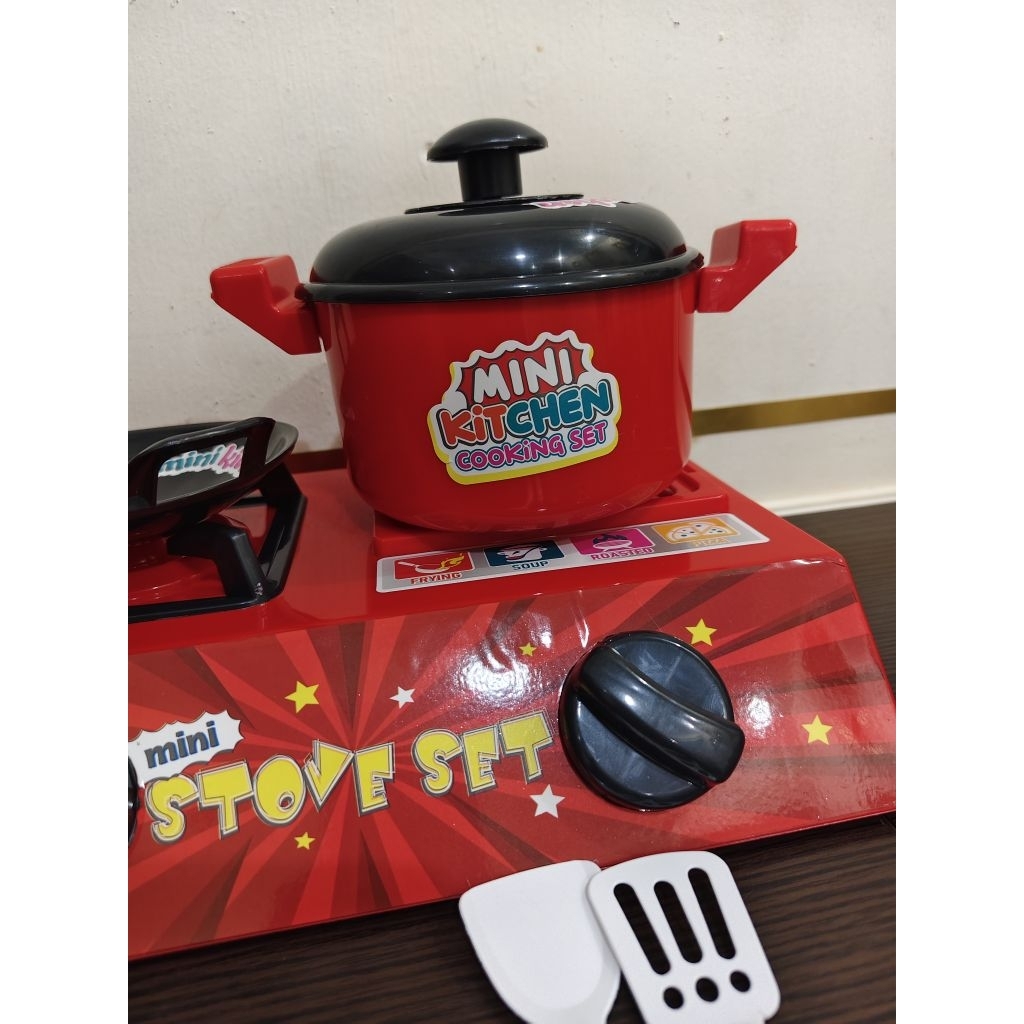 Mainan Kompor Masak Masakan Baterai