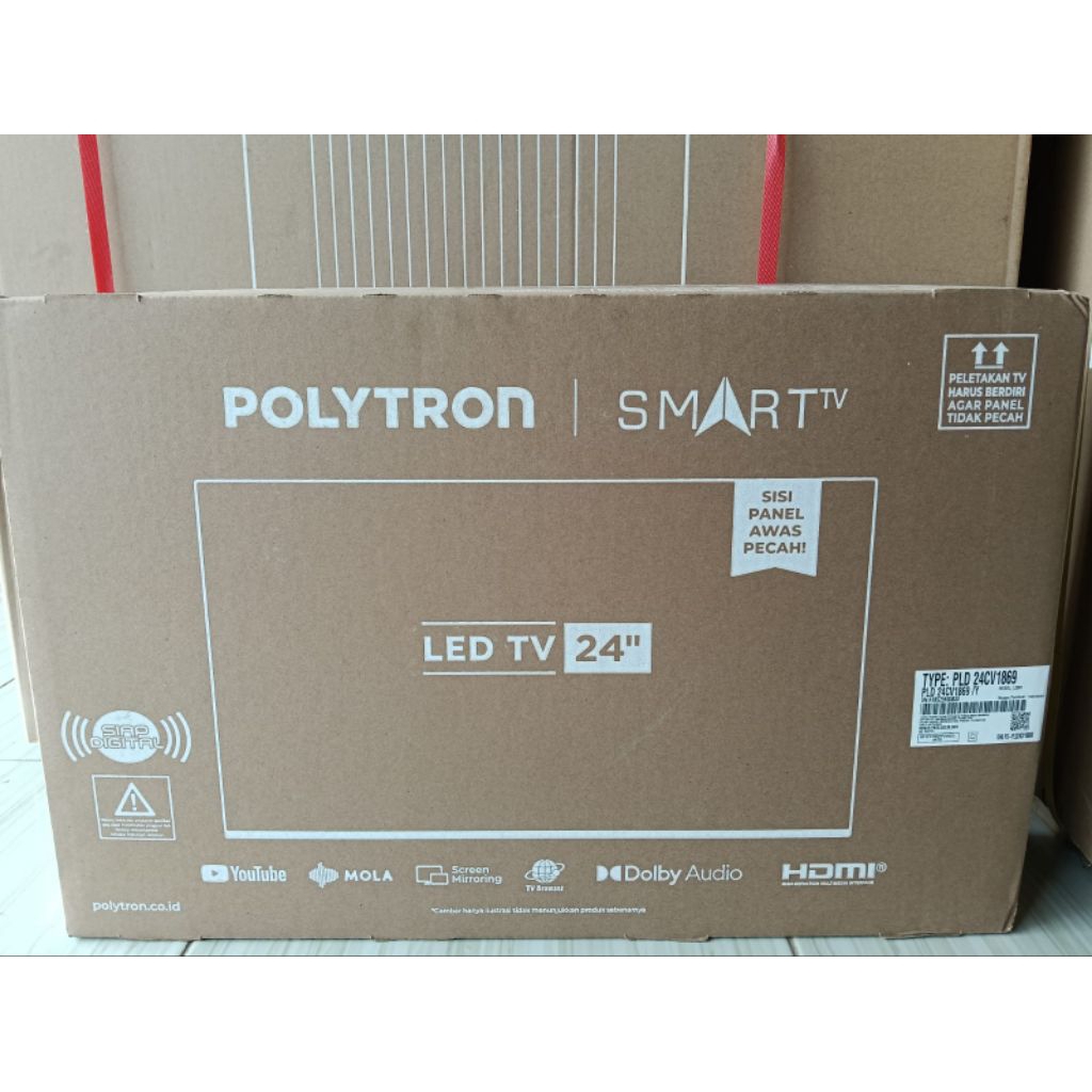 Smart TV Polytron 24CV1869, Smart TV Digital 24 inch