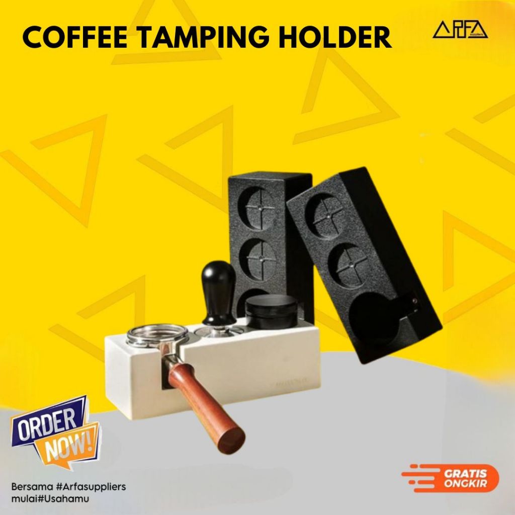 Coffee Tamping Holder - Tamper & Portafilter Holder