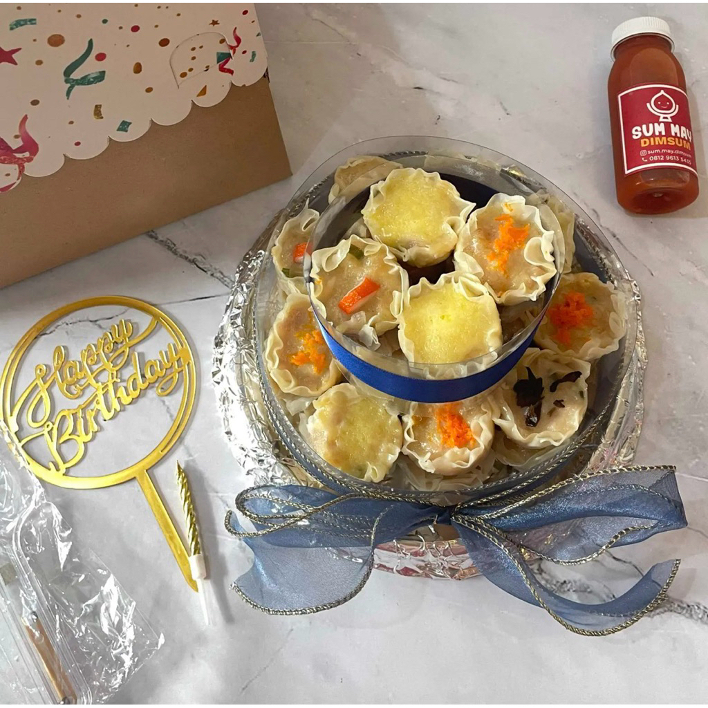 Birthday Cake Siomay Dimsum Tower | Mentai / Original