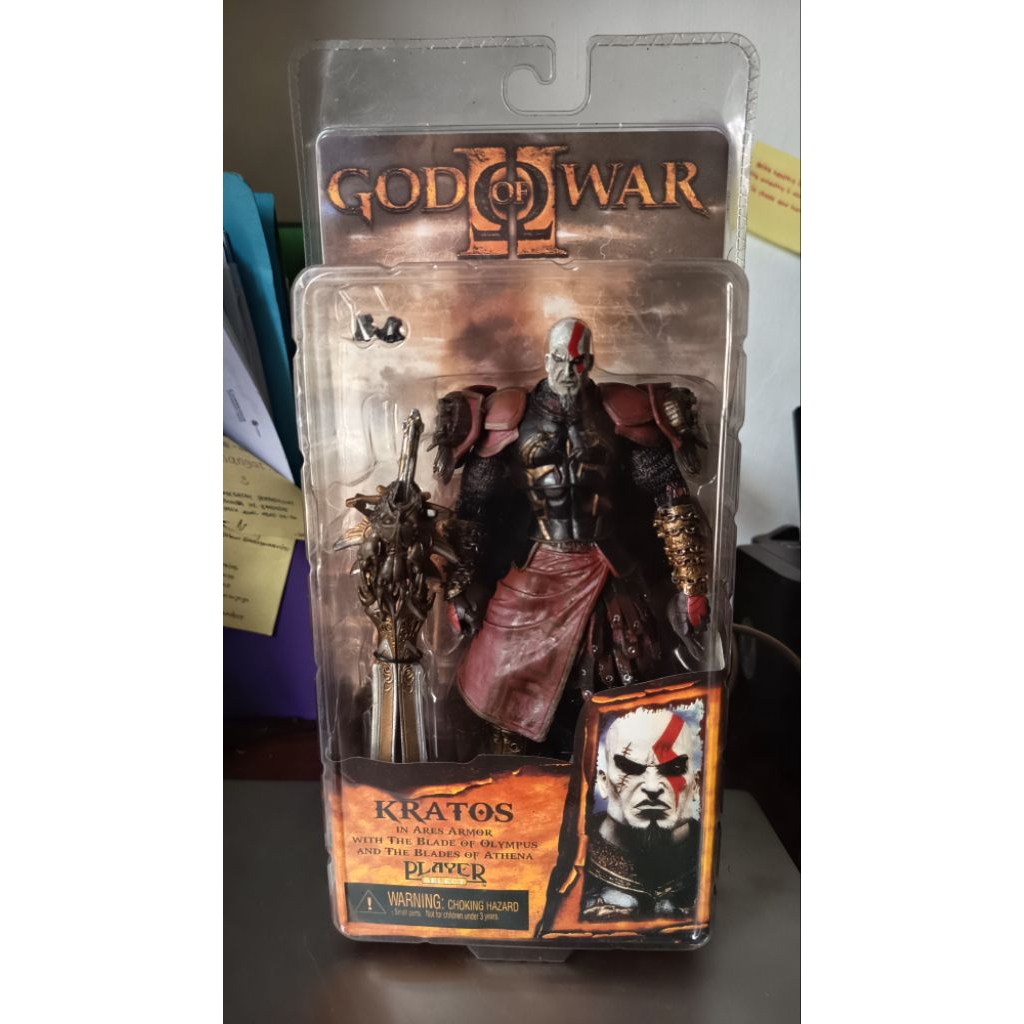 Neca Kratos in Ares Armor (God of War)