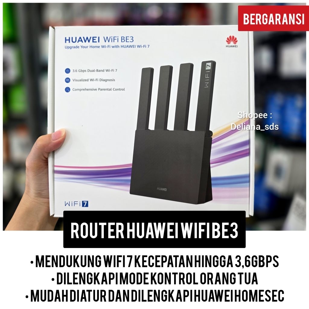 Router Huawei BE3 Garansi Resmi 1 Tahun Router Wifi Huawei Ruter Huawei Ruter Wifi Huawei
