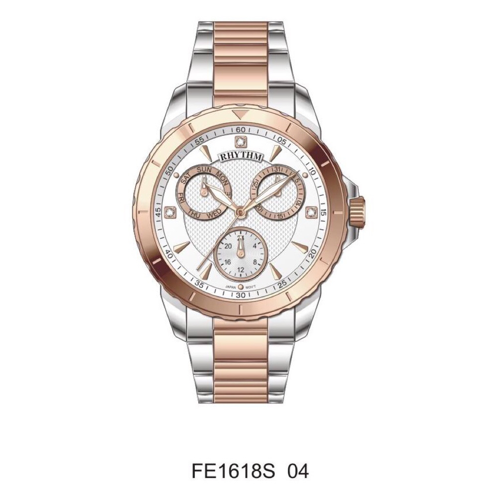 JAM TANGAN WANITA RHYTHM FE1618S ORIGINAL