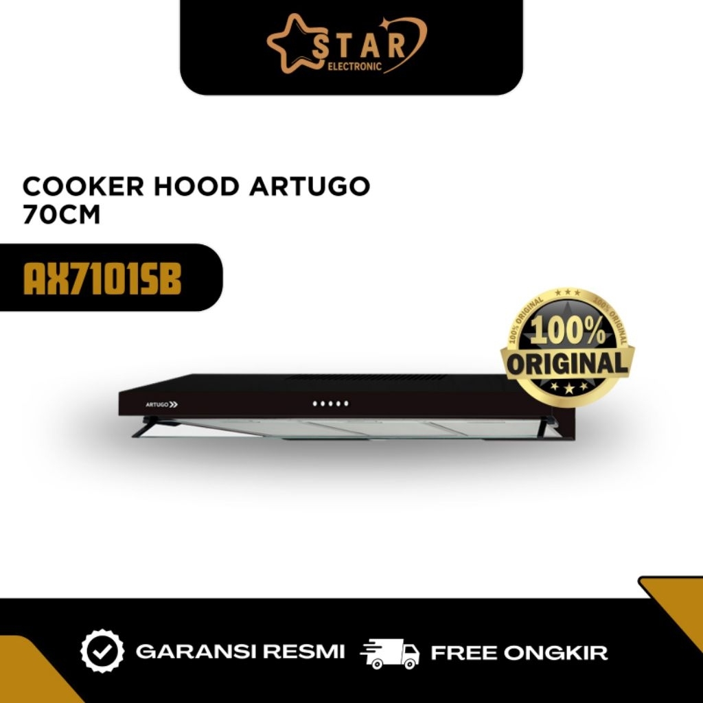 COOKER HOOD ARTUGO 70CM AX7Q01SB COOKER HOOD ARTUGO