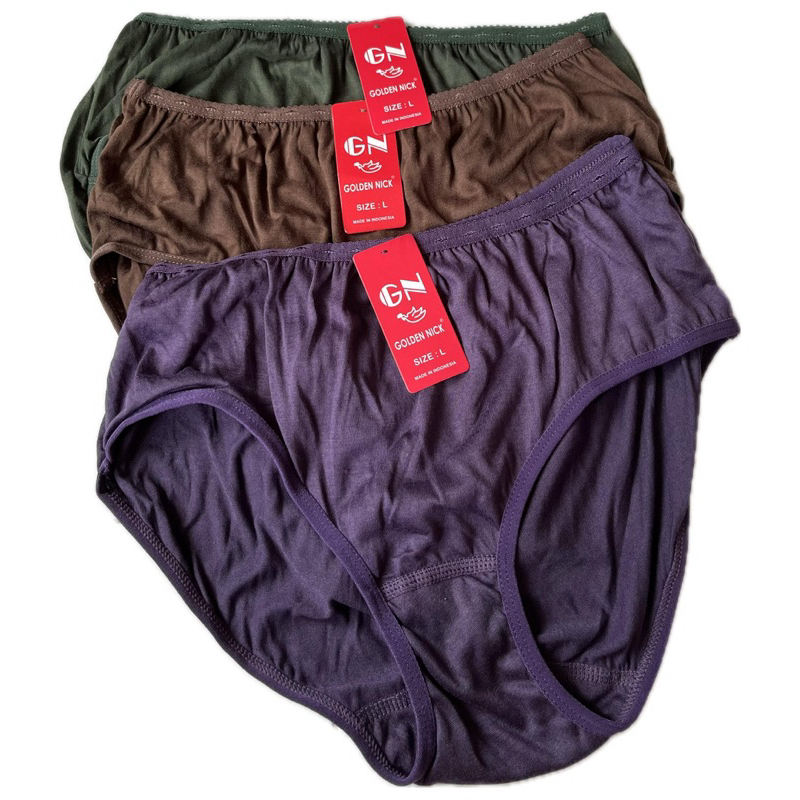 GN Golden Nick - isi 6Pcs CD GOLDEN NICK 937 | Celana Dalam Wanita Golden Nick | GN Golden Nick