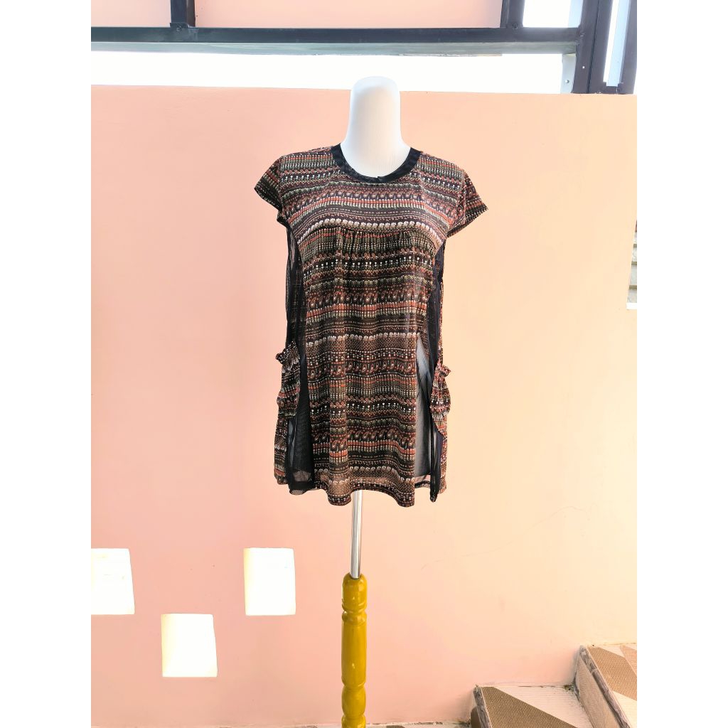 Tunik tribal Bohemian Boho style etnik outer