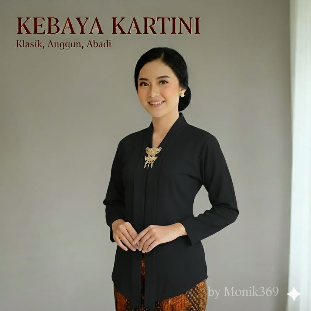 Kebaya Kartini Modern Elegan 2026-Baju Hari Kartini Wanita Modern-Kebaya Kartini Wanita Lengan Panja