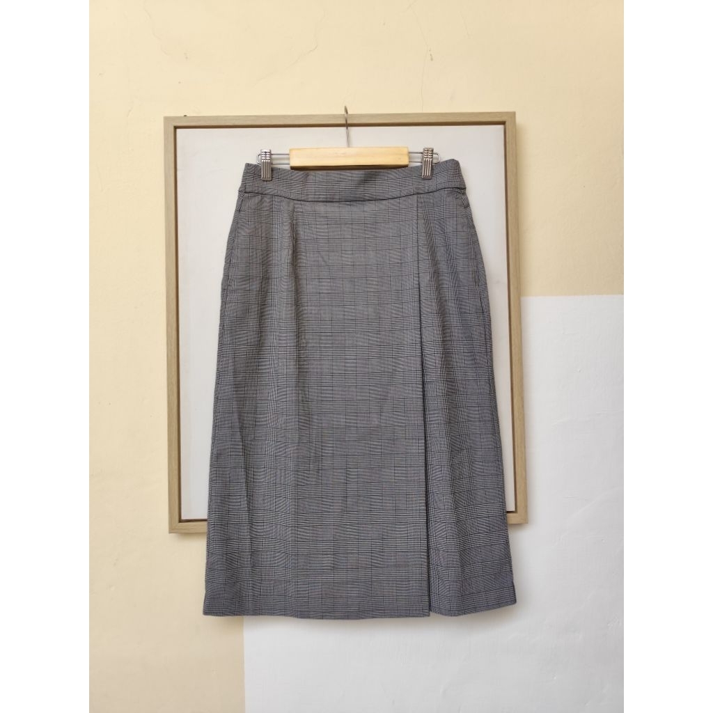 Rok Tartan Span Uniqlo