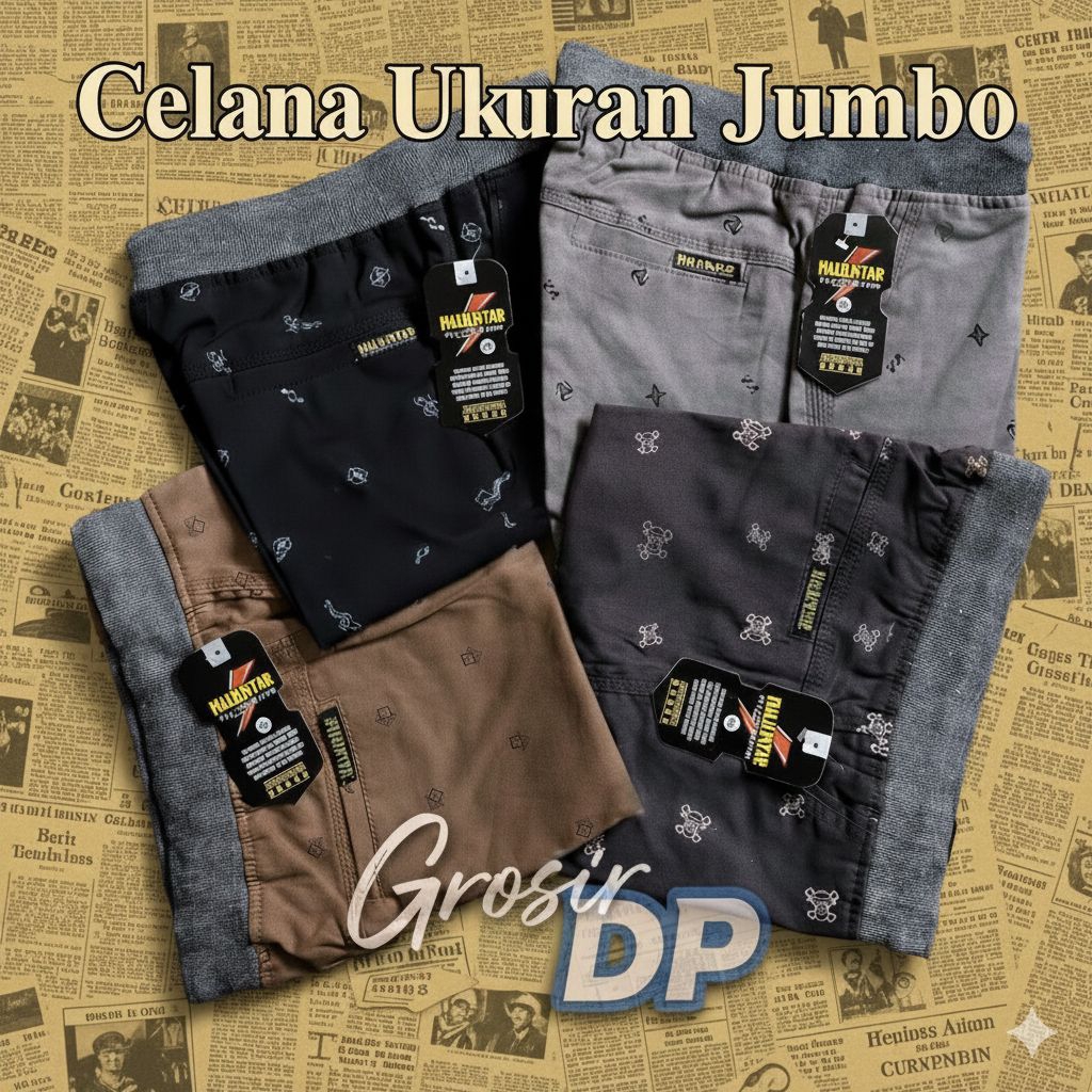 [JUMBO MOTIF] Celana Pendek Pria Chino Motif Jumbo Celana Pendek Pria Harian