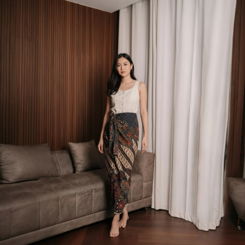Radaa Batik Rok Lilit Wanita Nirwana Batik Dobby Premium