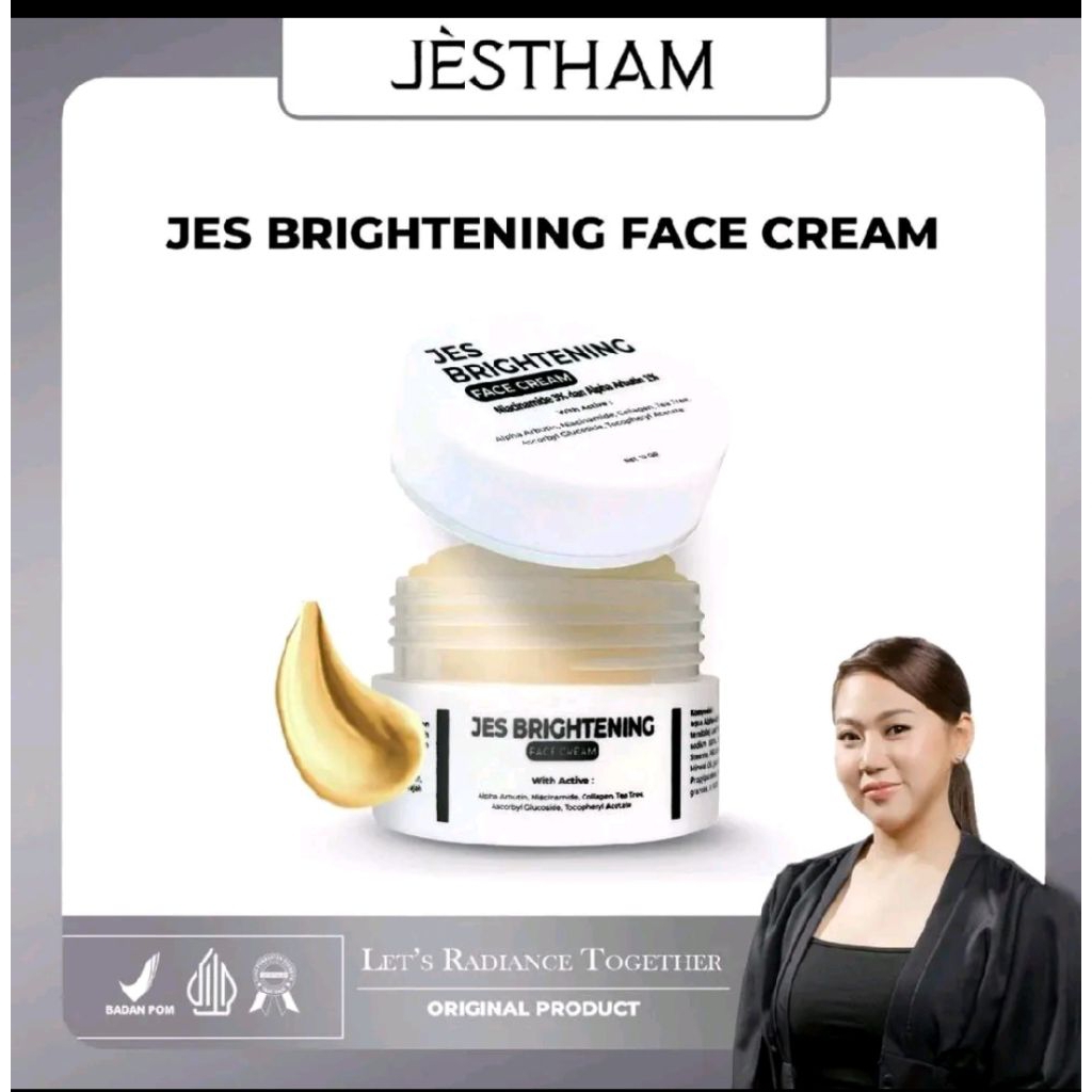 skincare face cream brightening jestham