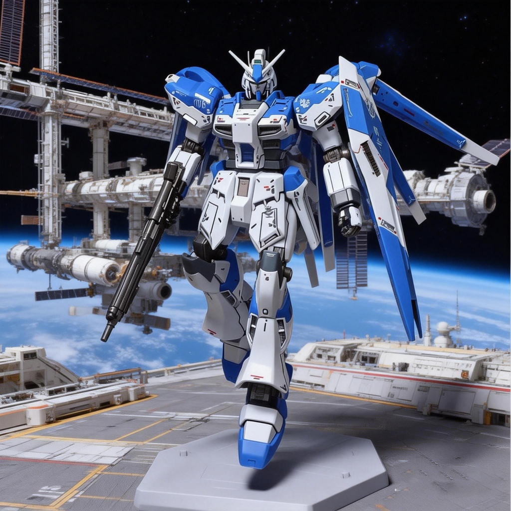 HG 1/144 Hi Nu Gundam GPB Model Kit - Versi Fighter Star+ Ready StockBanyak Senjata & Original