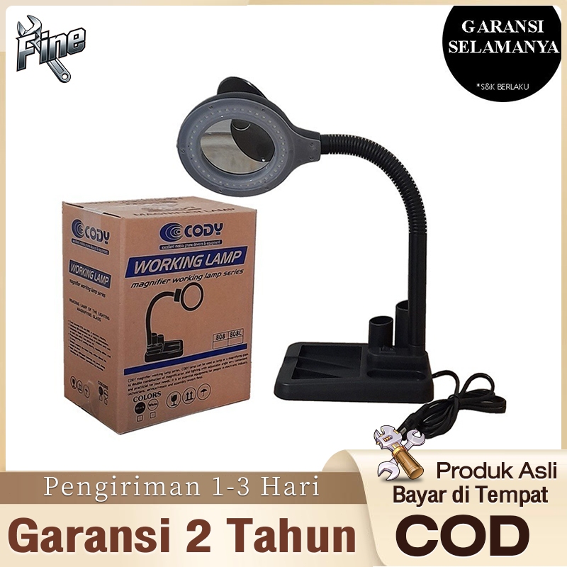 LAMPU MEJA SERVIS/LAMPU BELAJAR/LAMPU SERBAGUNA/LAMPU SERVIS KACA PEMBESAR 139