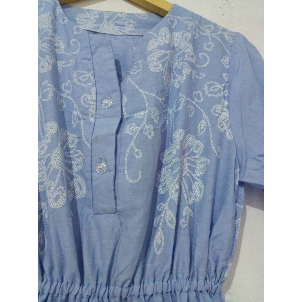 gamis baby blue