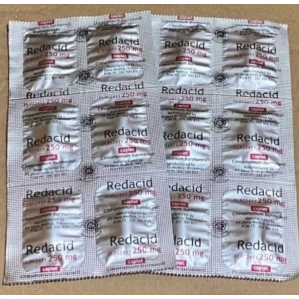 Redacid 250 mg per strip