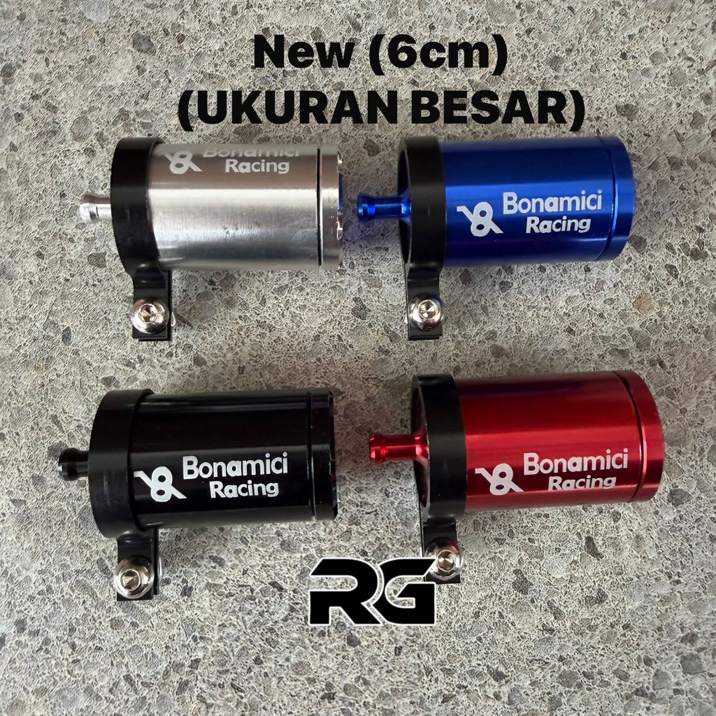 BIG TABUNG MINYAK REM TABUNG MASTER REM ATAS / DEPAN ORIGINAL BONAMICI RACING TABUNG BESAR MASTER RE