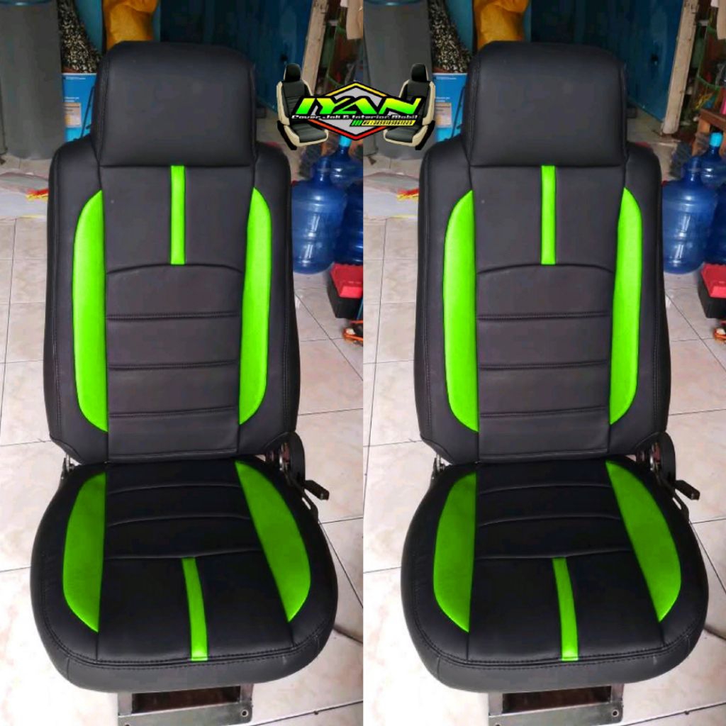 Sarung Jok / Cover jok variasi ( Tanpa jok tengah ) untuk mobil Hino 500 / Hino Lohan model variasi 
